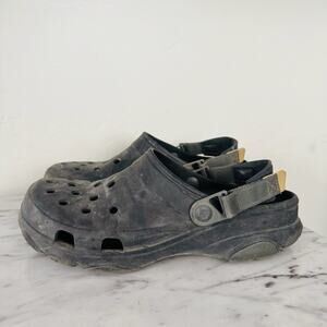 CROCS Classic All Terrain Clog Black Mens Size 11